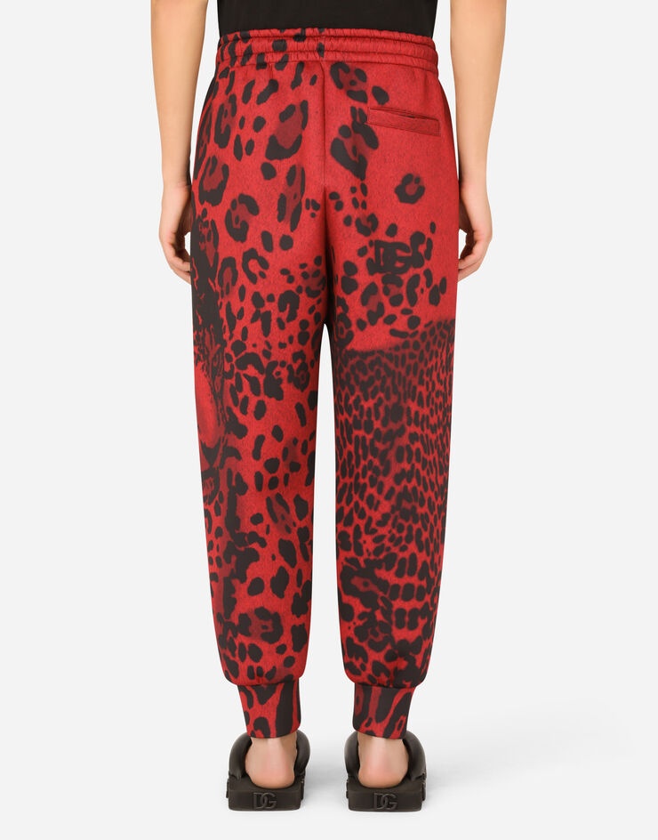 Leopard-print jogging pants - 2