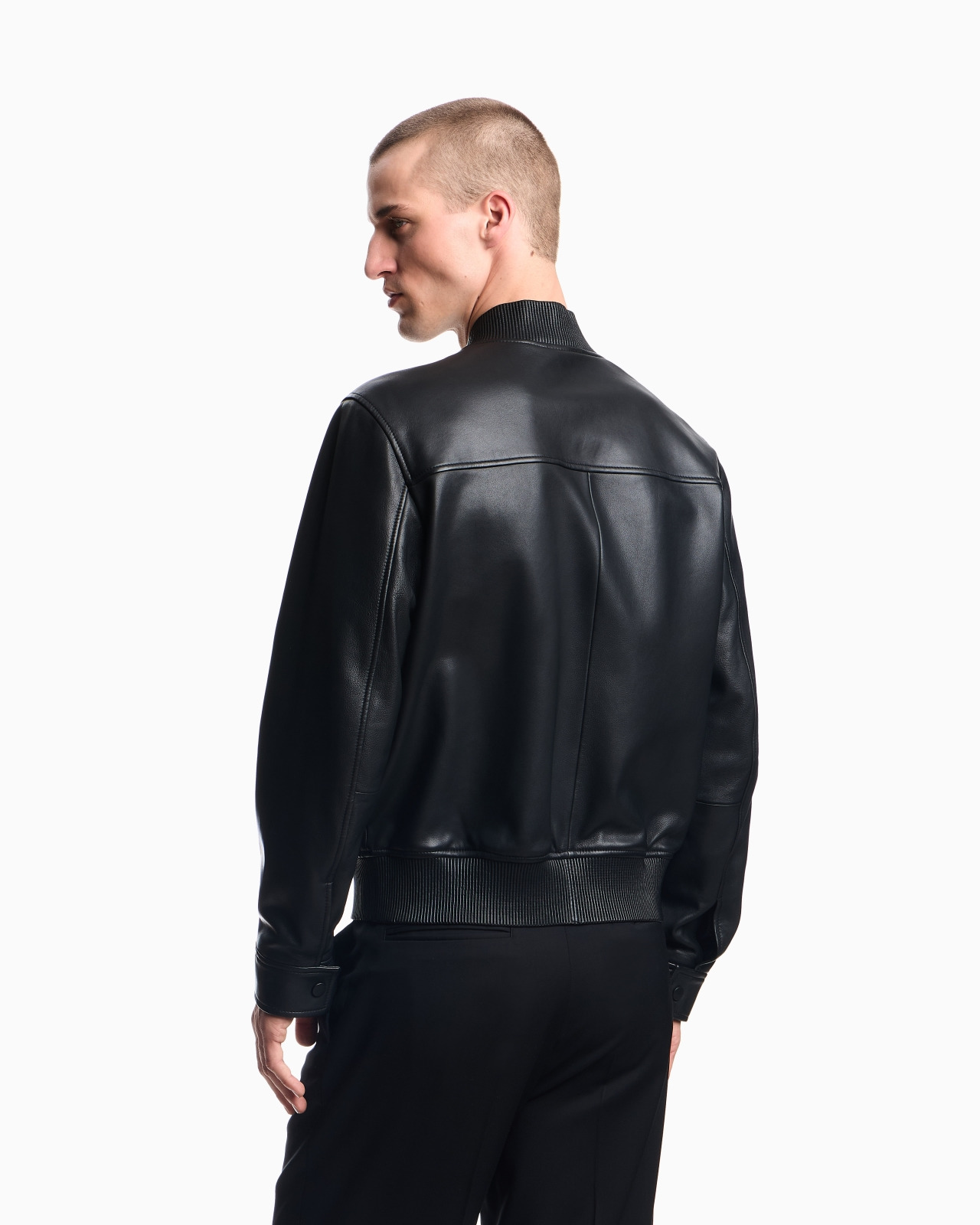 BLOUSON IN ANILINE NAPPA LAMBSKIN - 3