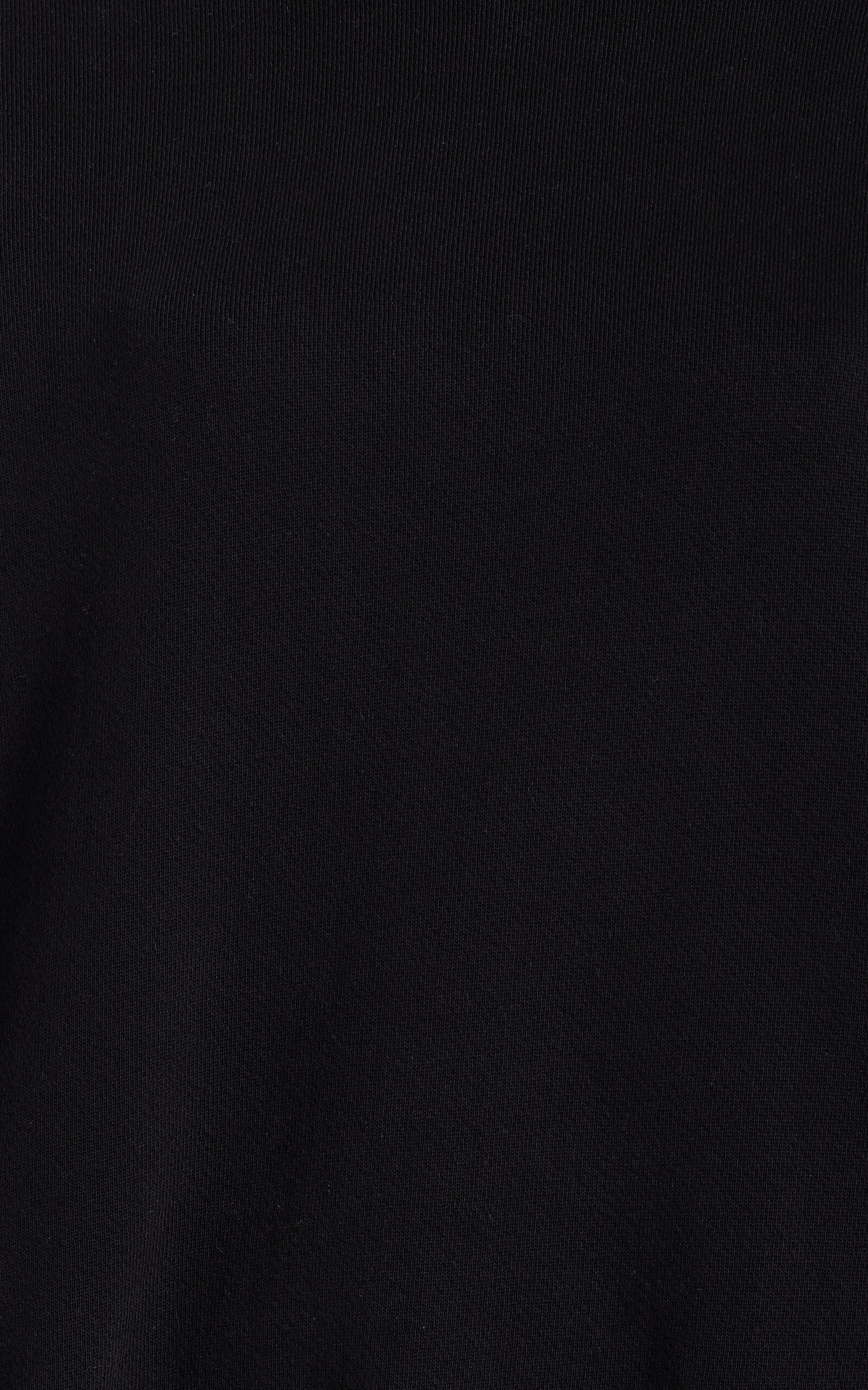 Linda Classic Raglan-Sleeve Cotton Sweatshirt black - 5