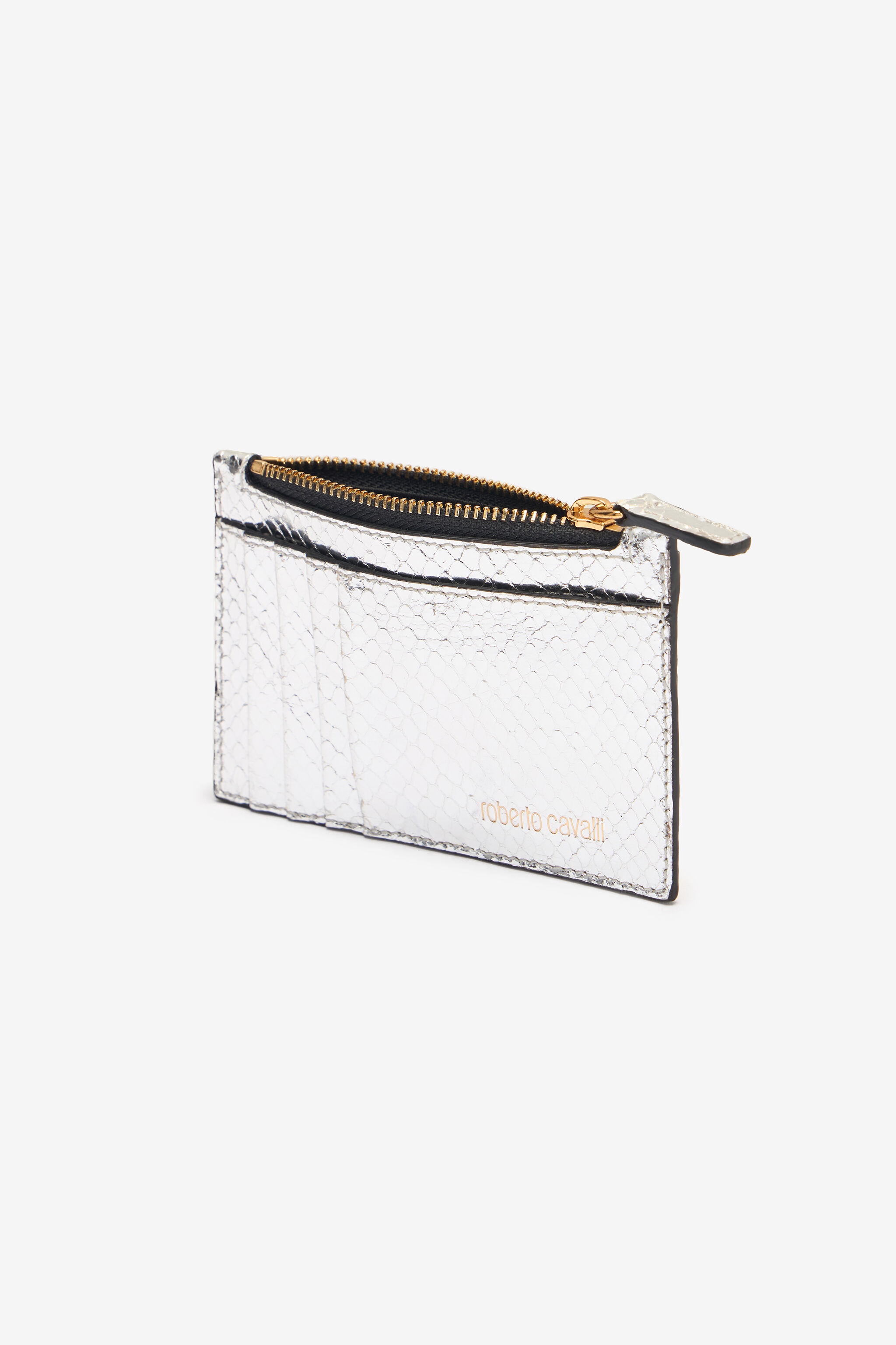 Metallic Snake-Scale Card Holder - 5