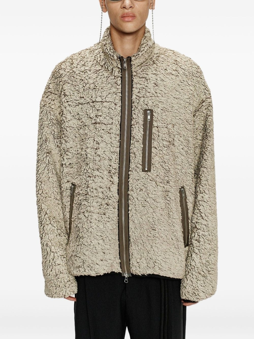 textured-finish jacket - 4