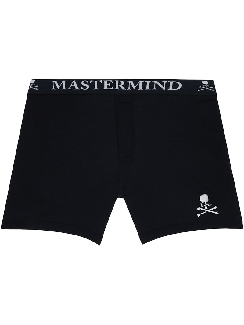 MASTERMIND WORLD Black MW T-shirt & Boxers Set outlook