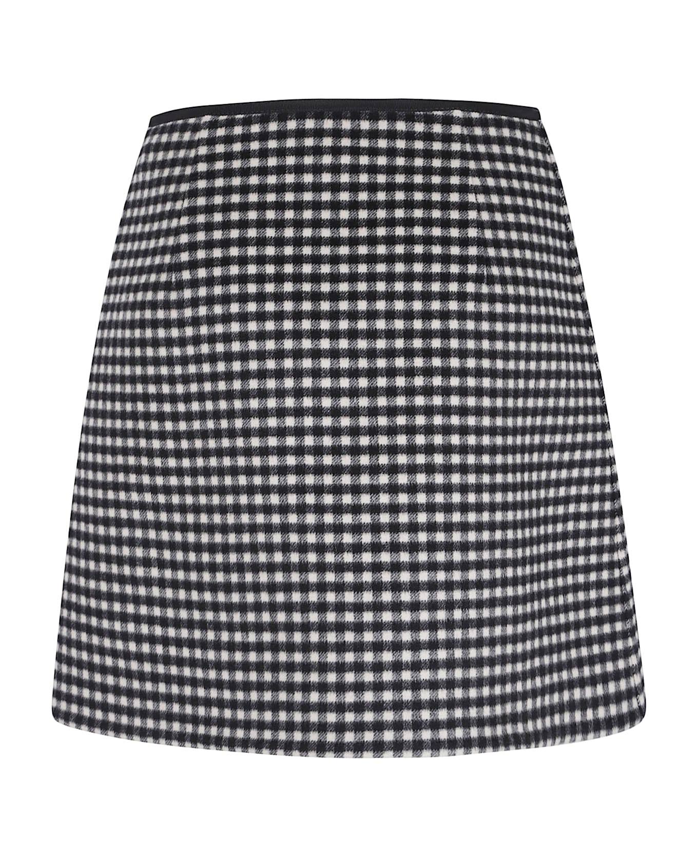 Skirt | Mossi | Micro Vichy Coat - 3