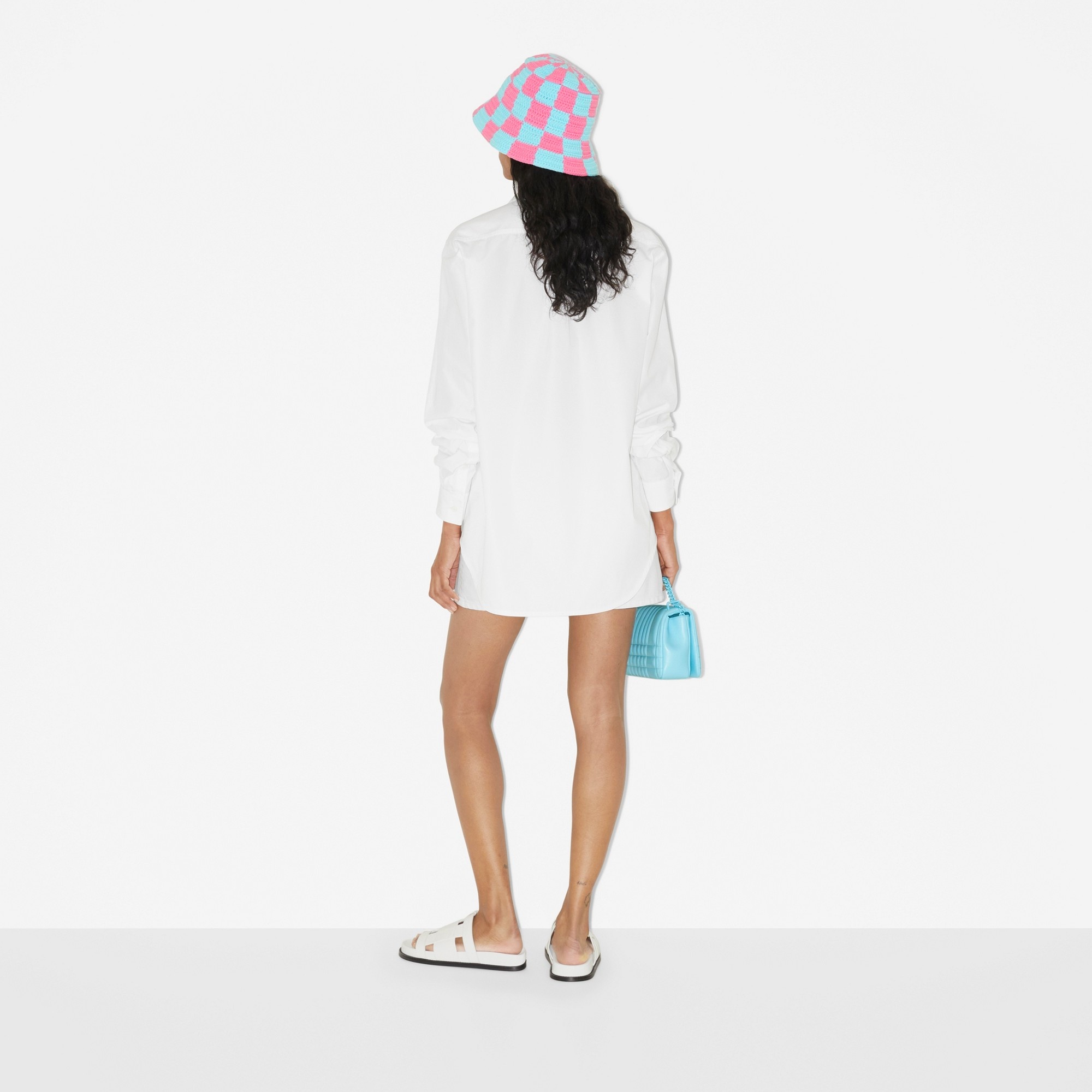 Broderie Anglaise EKD Cotton Oversized Shirt - 4