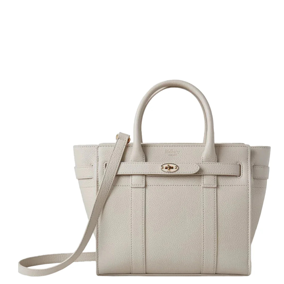 Mini Zipped Bayswater Chalk Small Classic Grain - 1