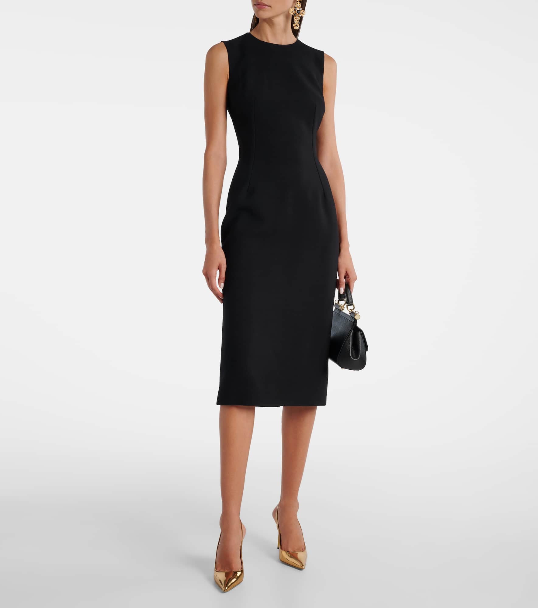 Virgin wool midi dress - 2