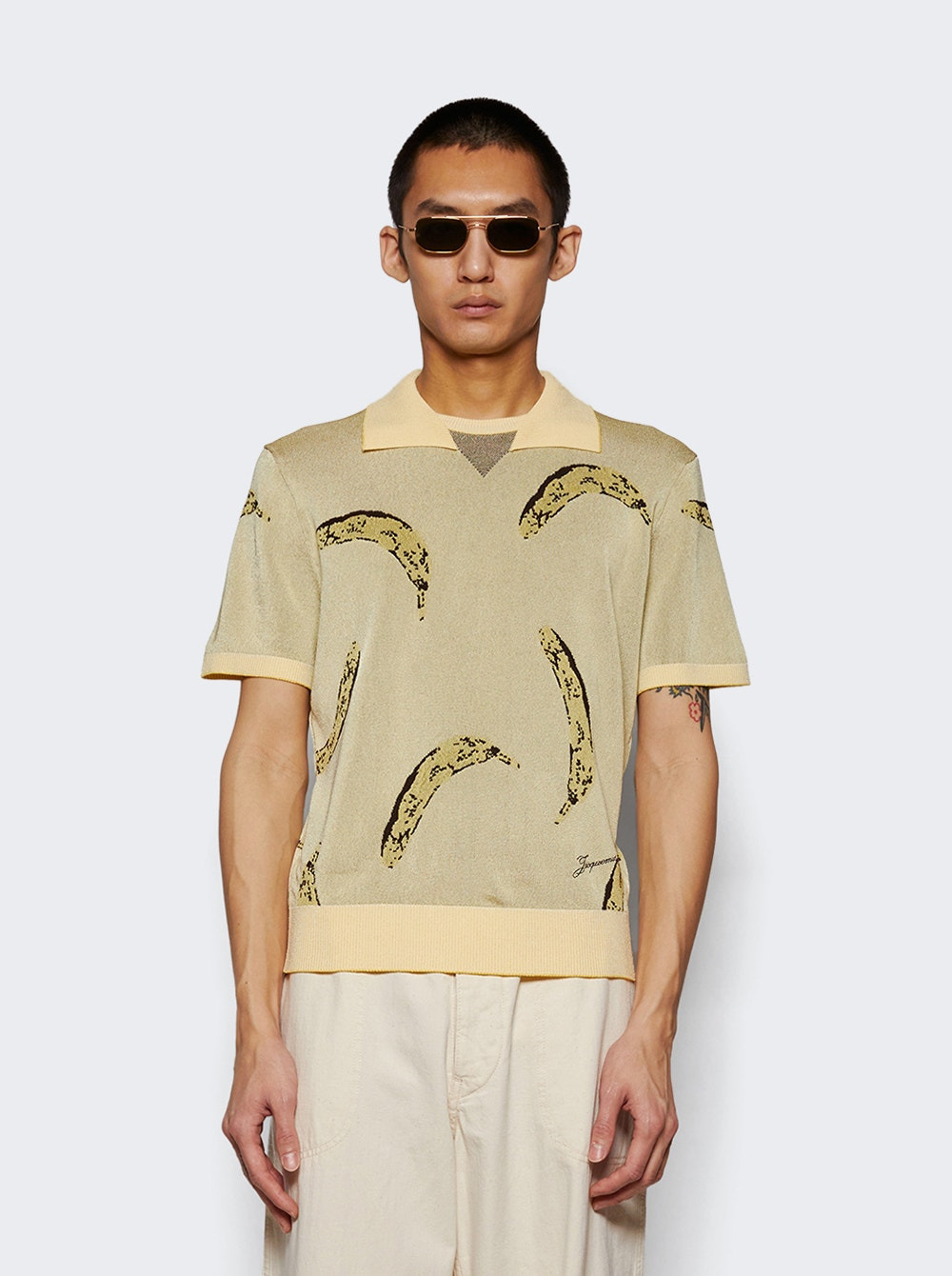 Marino Banana Polo Shirt Yellow - 2