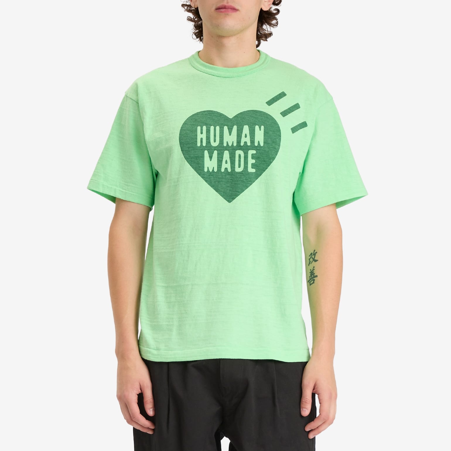 Human Made Garment Dyed Heart T-Shirt - 2