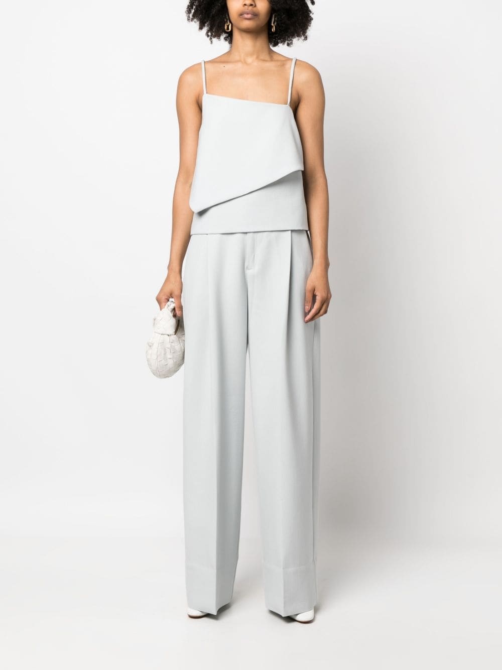 wide-leg tailored trousers - 2