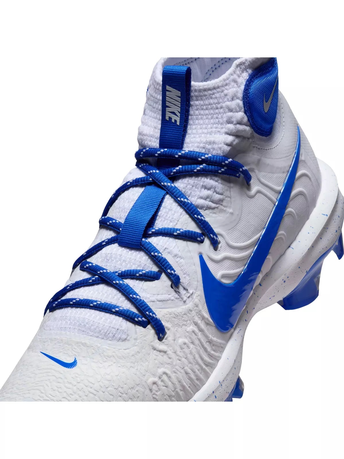 Alpha Huarache NXT MCS "White/Royal" Men's Baseball Cleat - 7