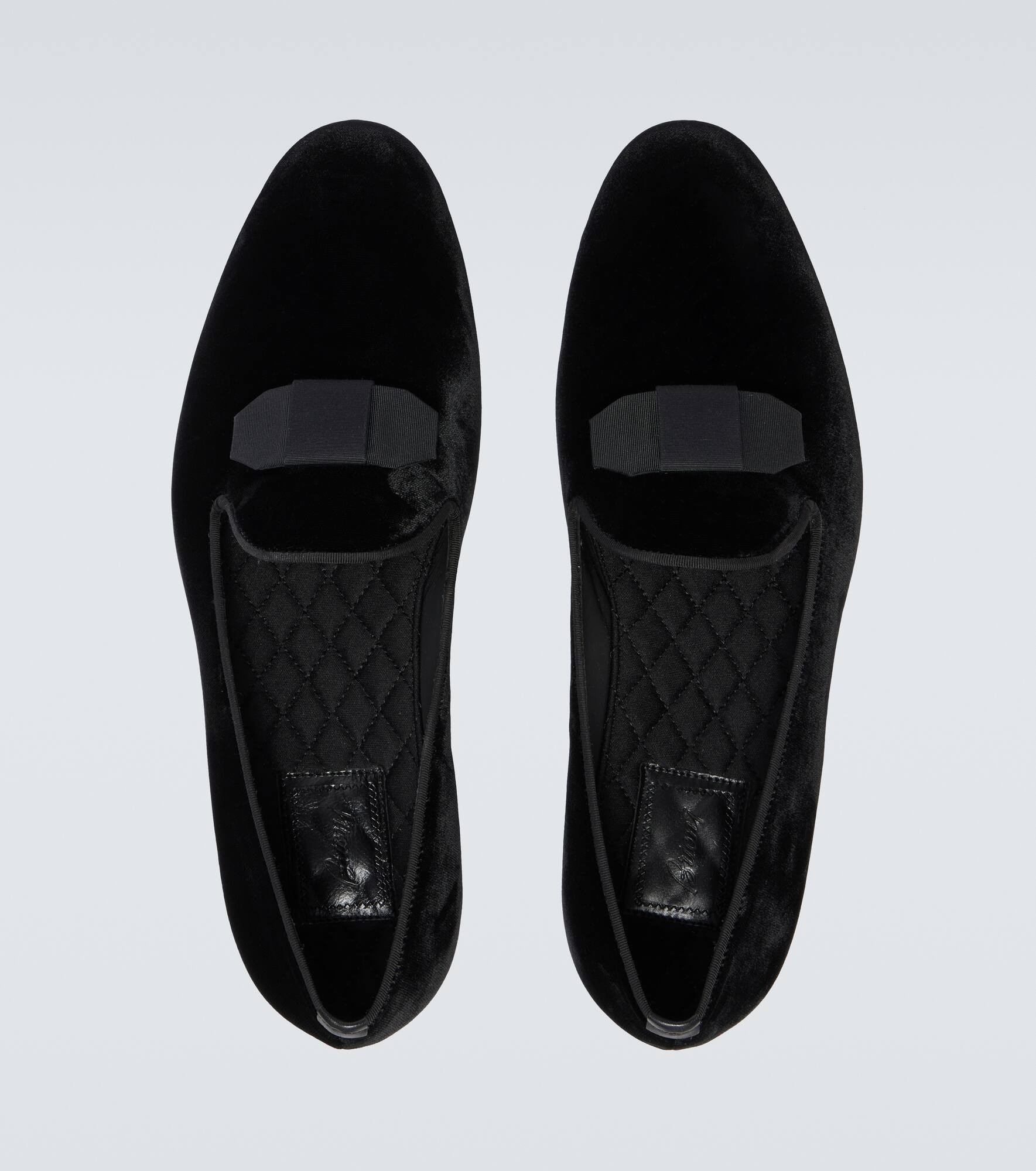Velvet loafers - 4