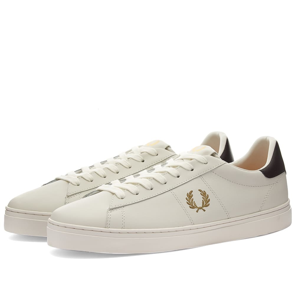 Fred Perry Authentic Spencer Vulcanised Leather Sneaker - 1