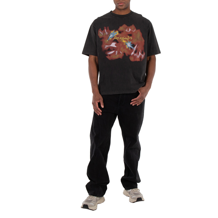 Ambush Abstract-Print Graphic T-Shirt - 4