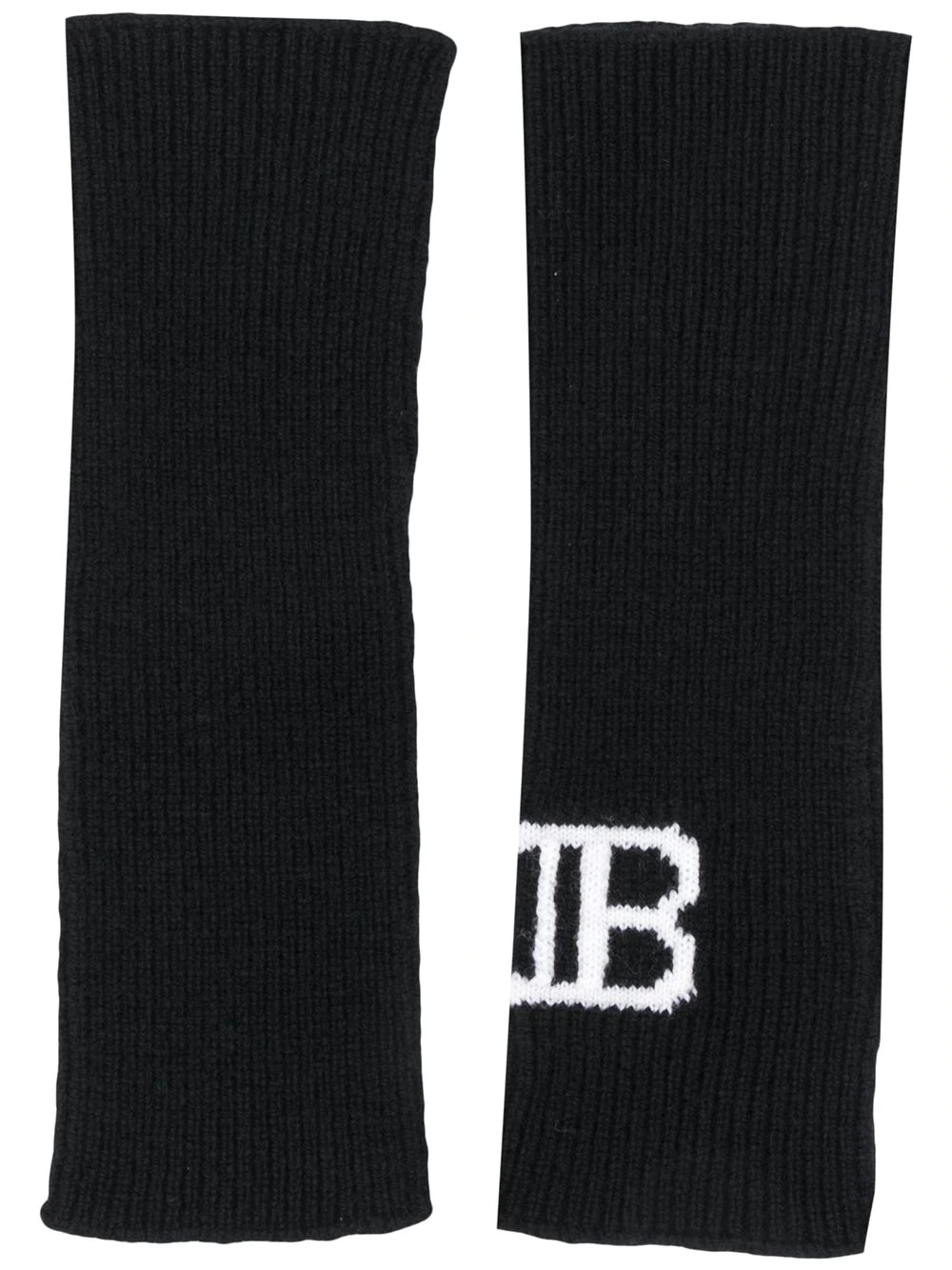 monogram mittens - 1