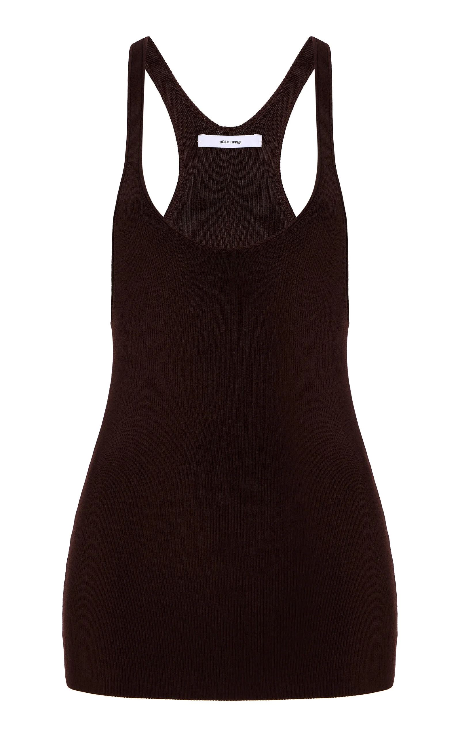 Lumii Tank In Knitted Viscose brown - 1