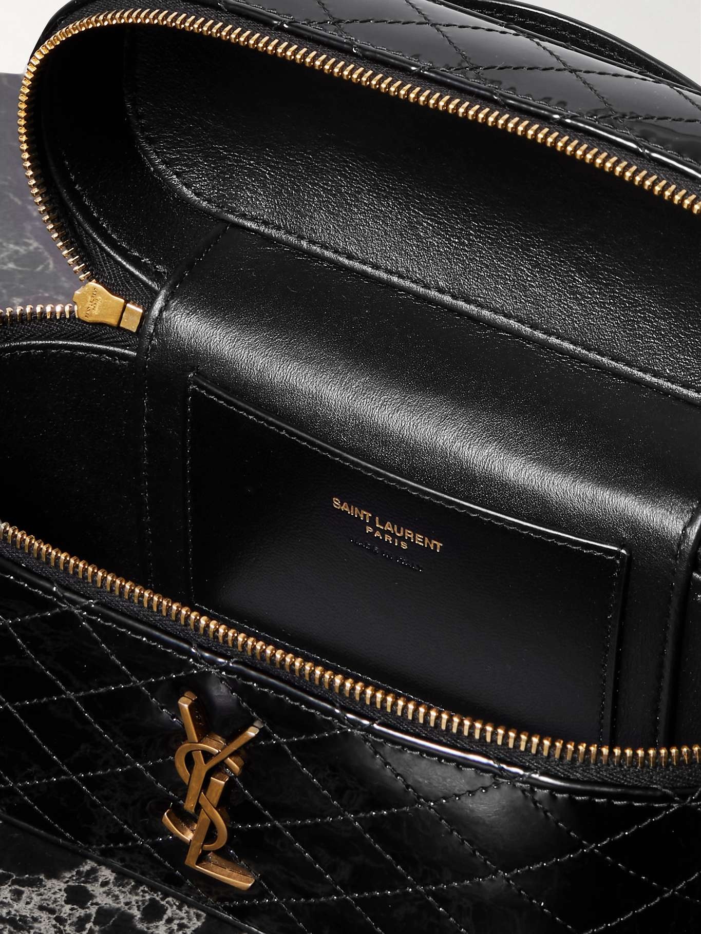 Gaby Vanity patent-leather shoulder bag - 5