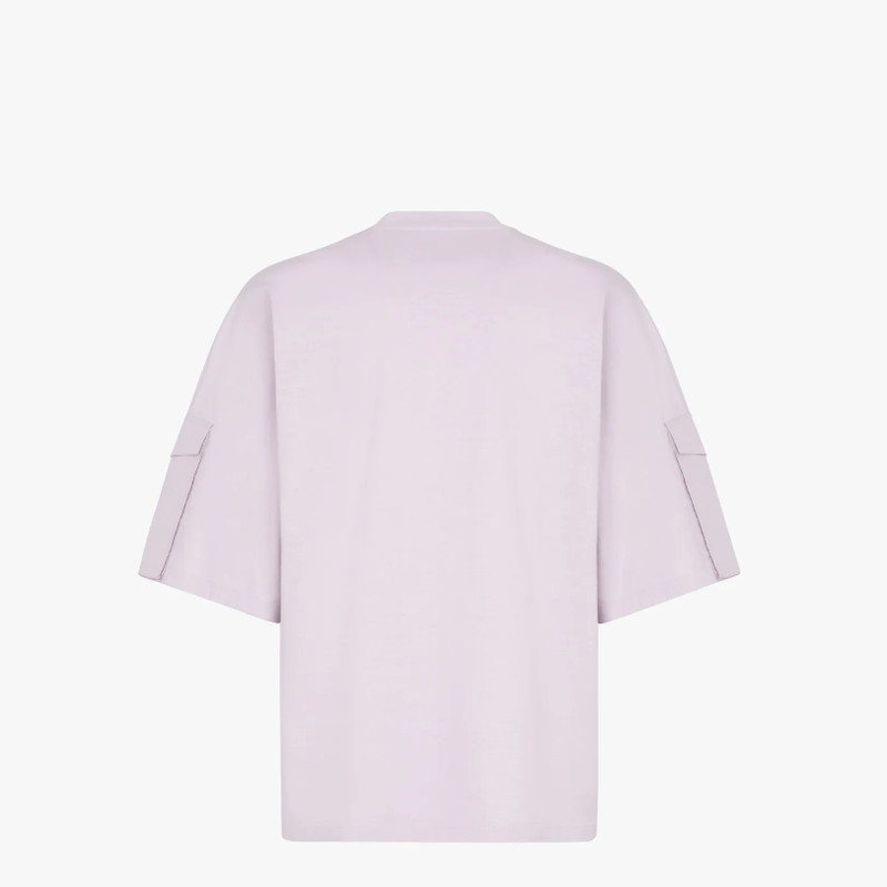 FENDI Lilac cotton T-shirt outlook