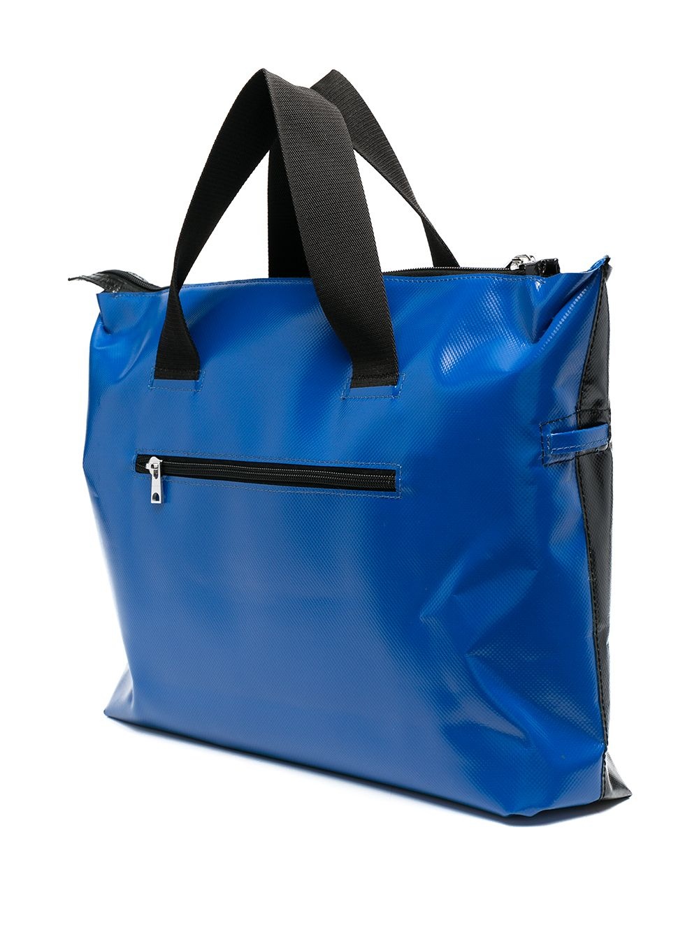 two-tone logo-print holdall - 3