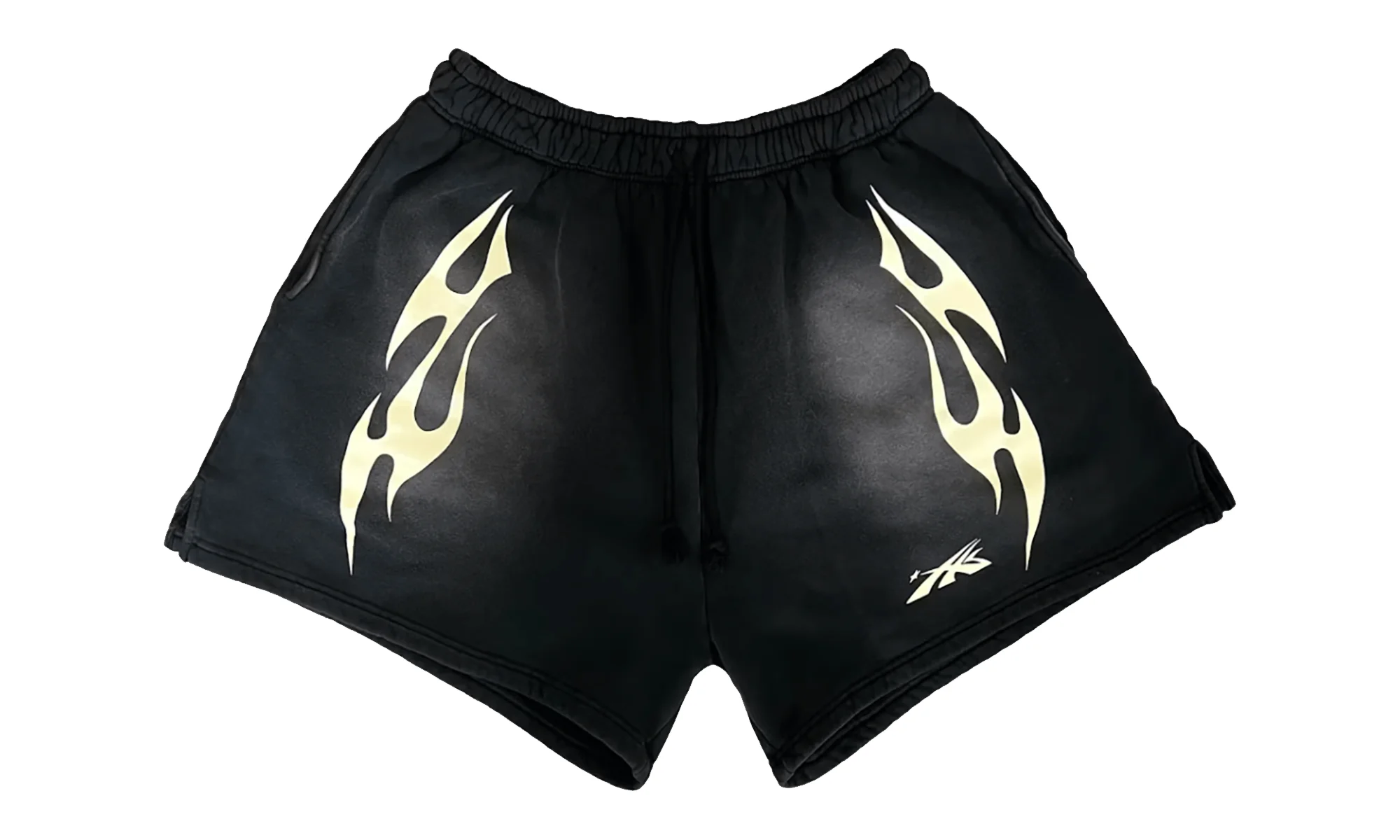 Sports Flame Sweatshorts "Black" HSR289 - 1