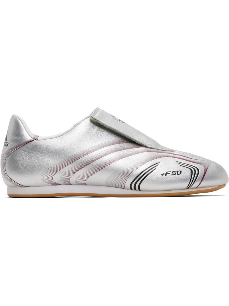 SSENSE Exclusive Silver Taekwondo 50 Sneakers 1
