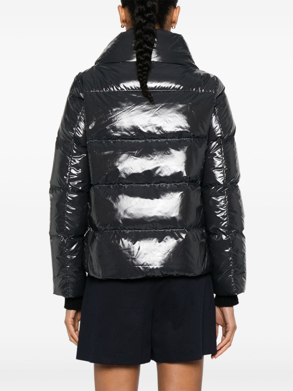 gloss puffer jacket - 4