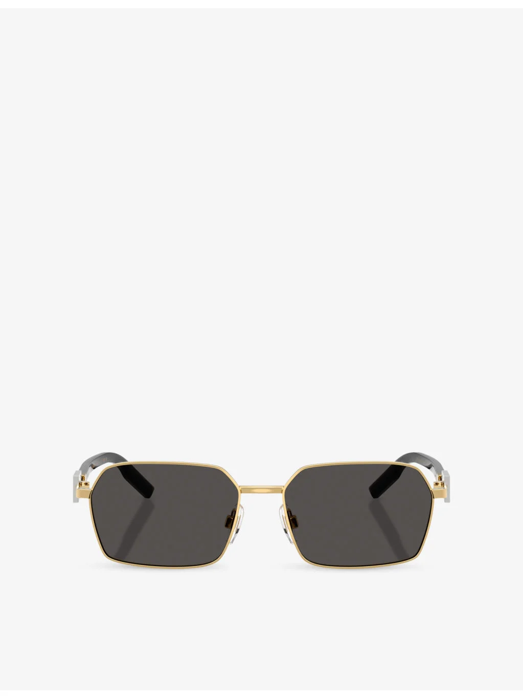 DG2316 Irregular-Frame Metal Sunglasses - 1
