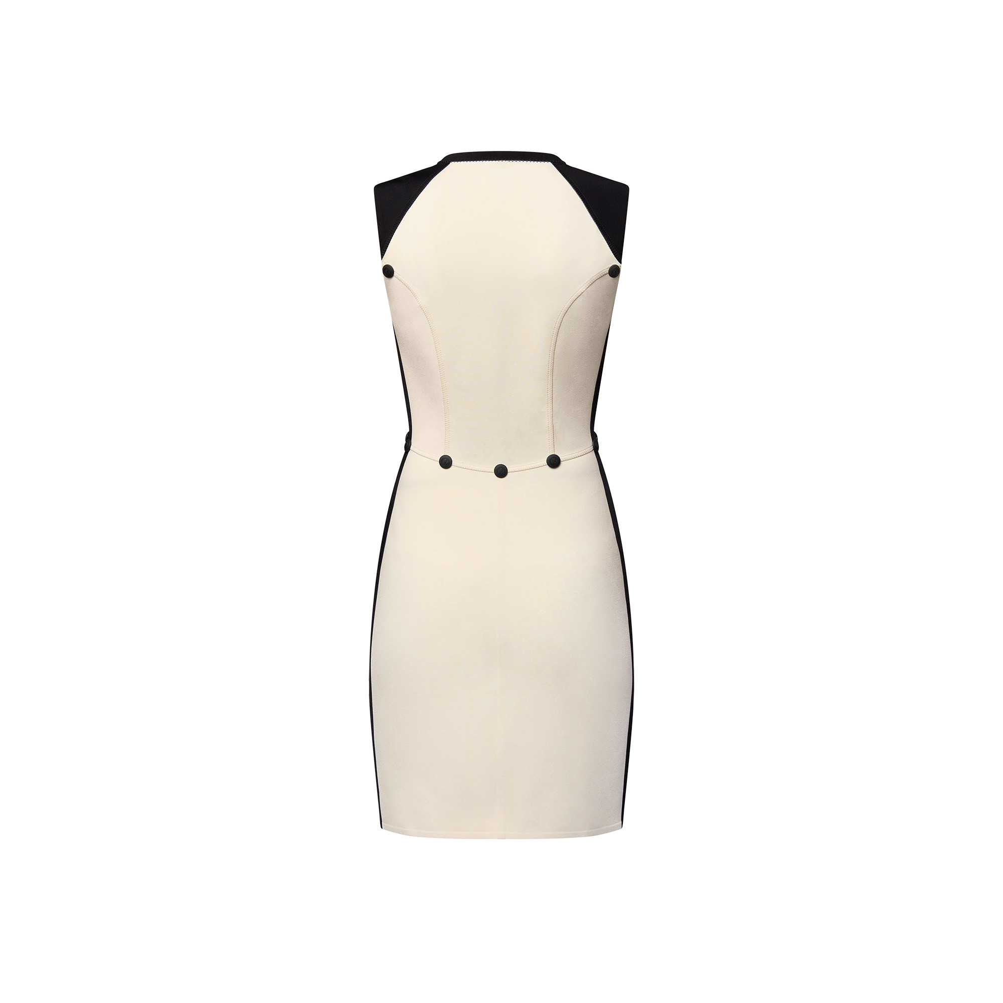 Fitted Scuba Dress - 3