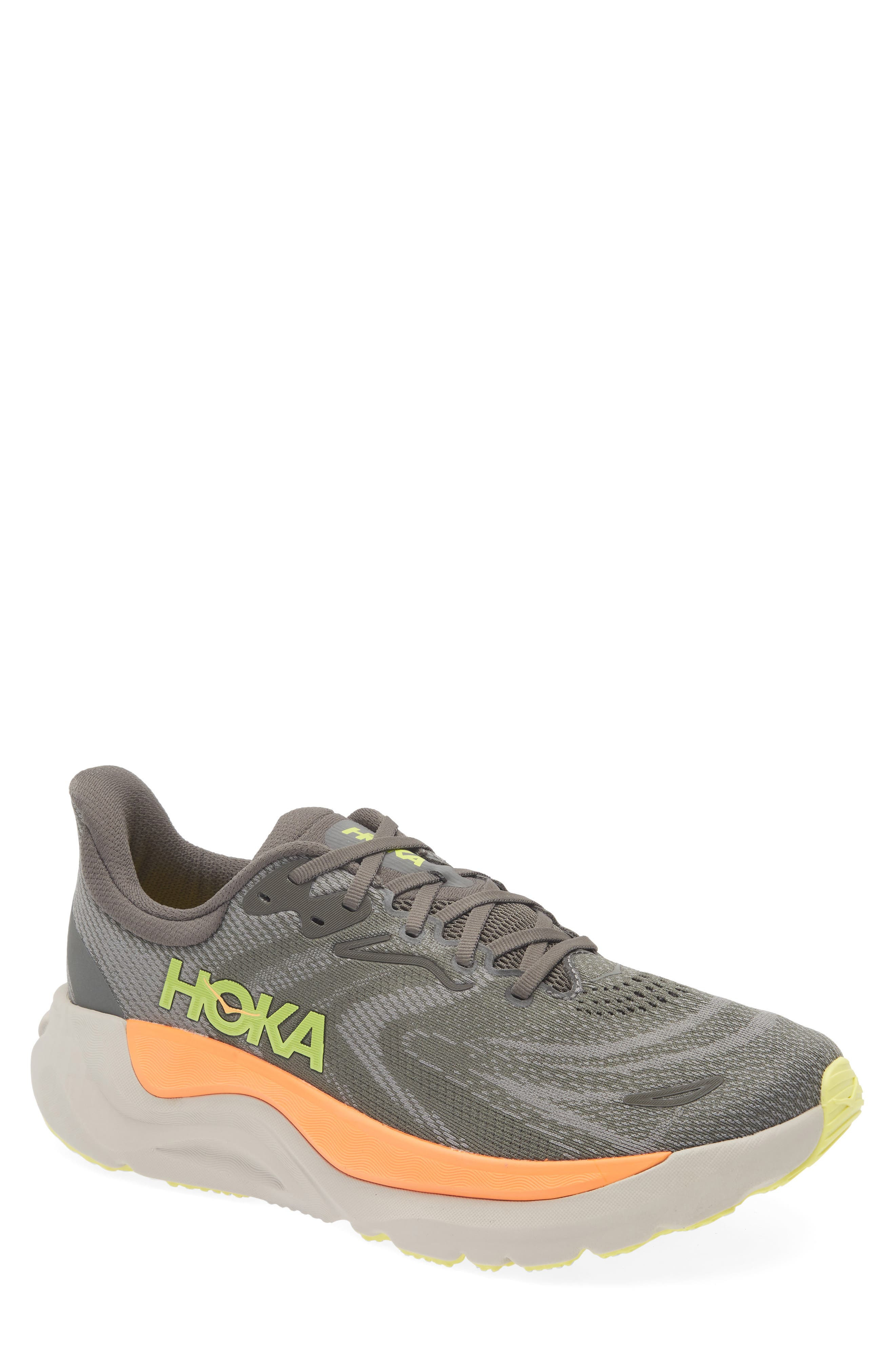 HOKA Arahi 8 Running Shoe in Asphalt /Gravel at Nordstrom - 1