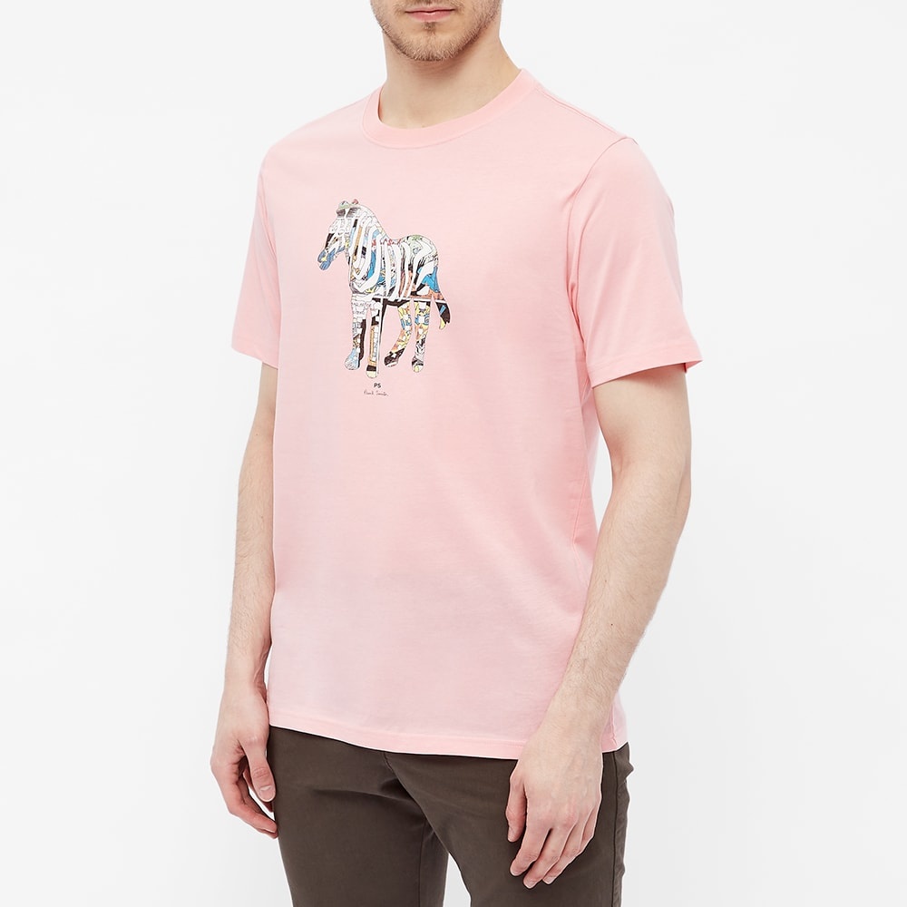 Paul Smith Multicoloured Zebra Tee - 3