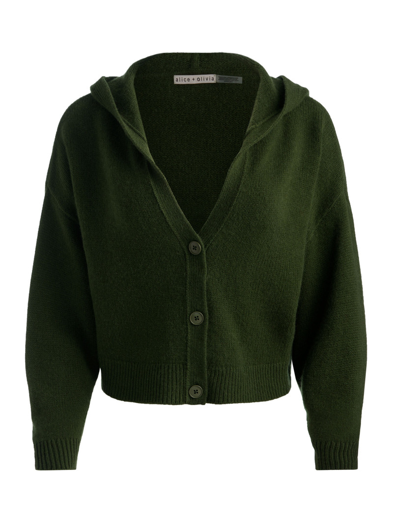 COREY HOODED CASHMERE CARDIGAN 1
