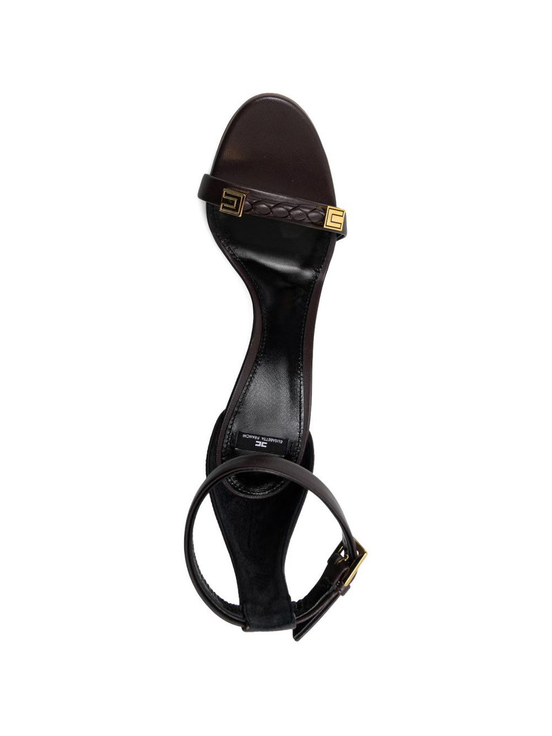 buckled logo-detail sandals 4