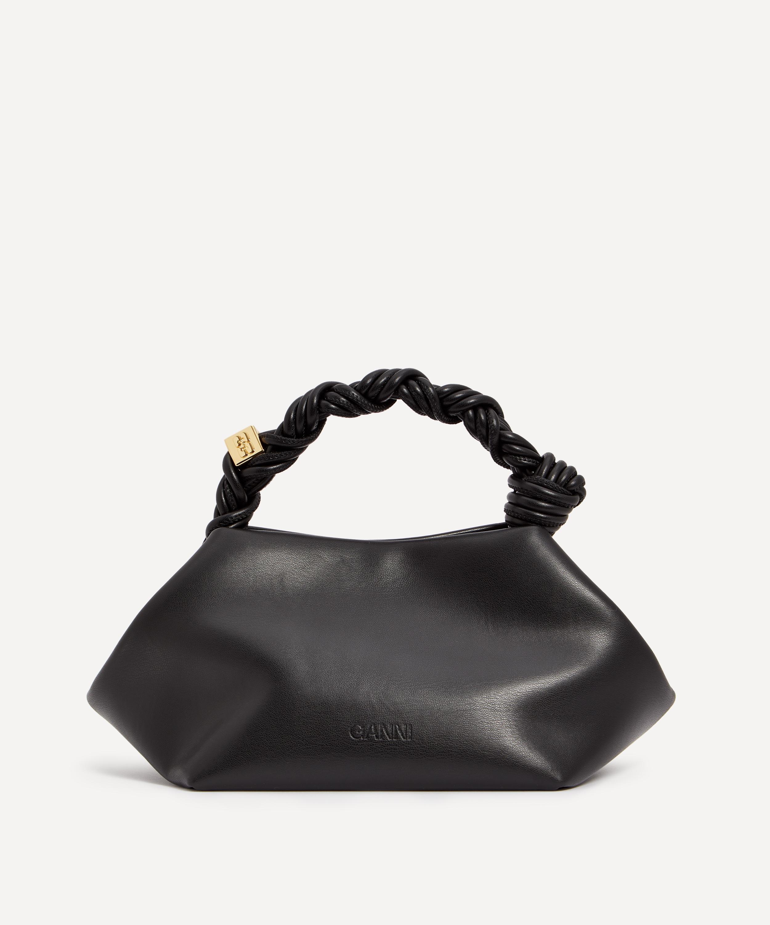 Bou Black Knotted Handle Bag - 3