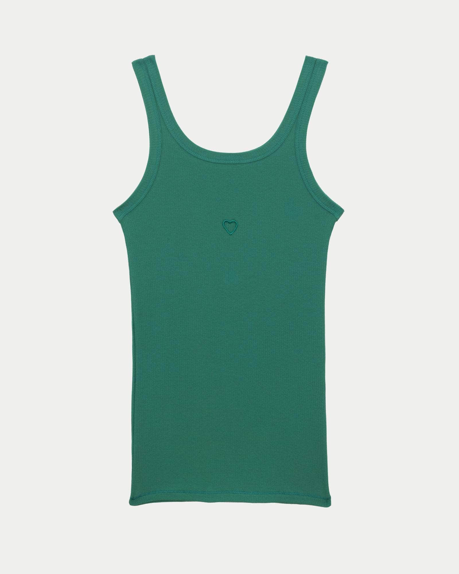 Heart Tank - Fine Organic Cotton Rib - 6