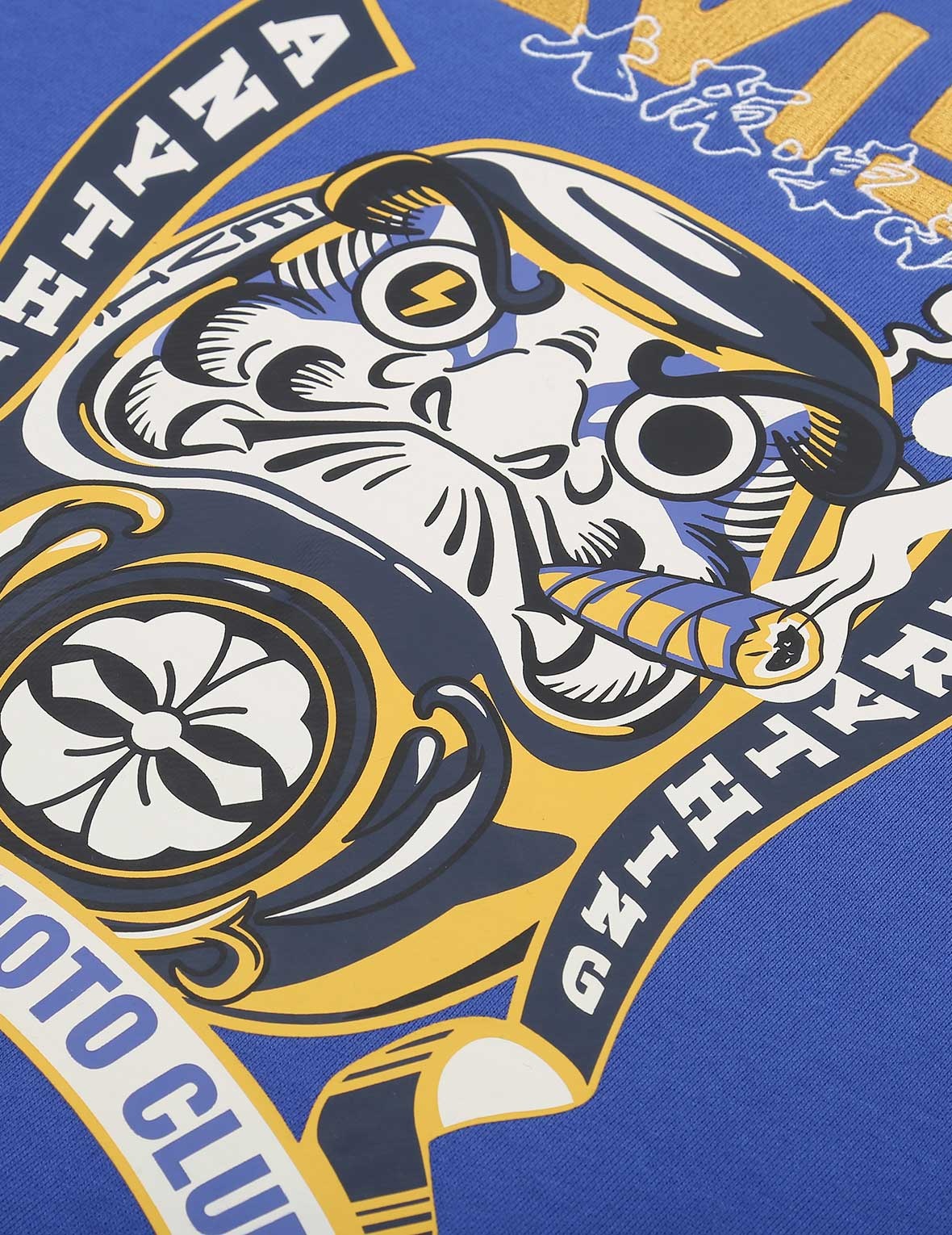 DARUMA MOTO CLUB MOTIF PRINT SWEATSHIRT - 11