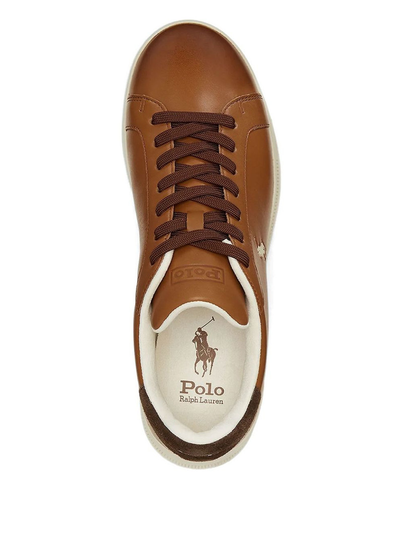 logo-embroidered sneakers 4