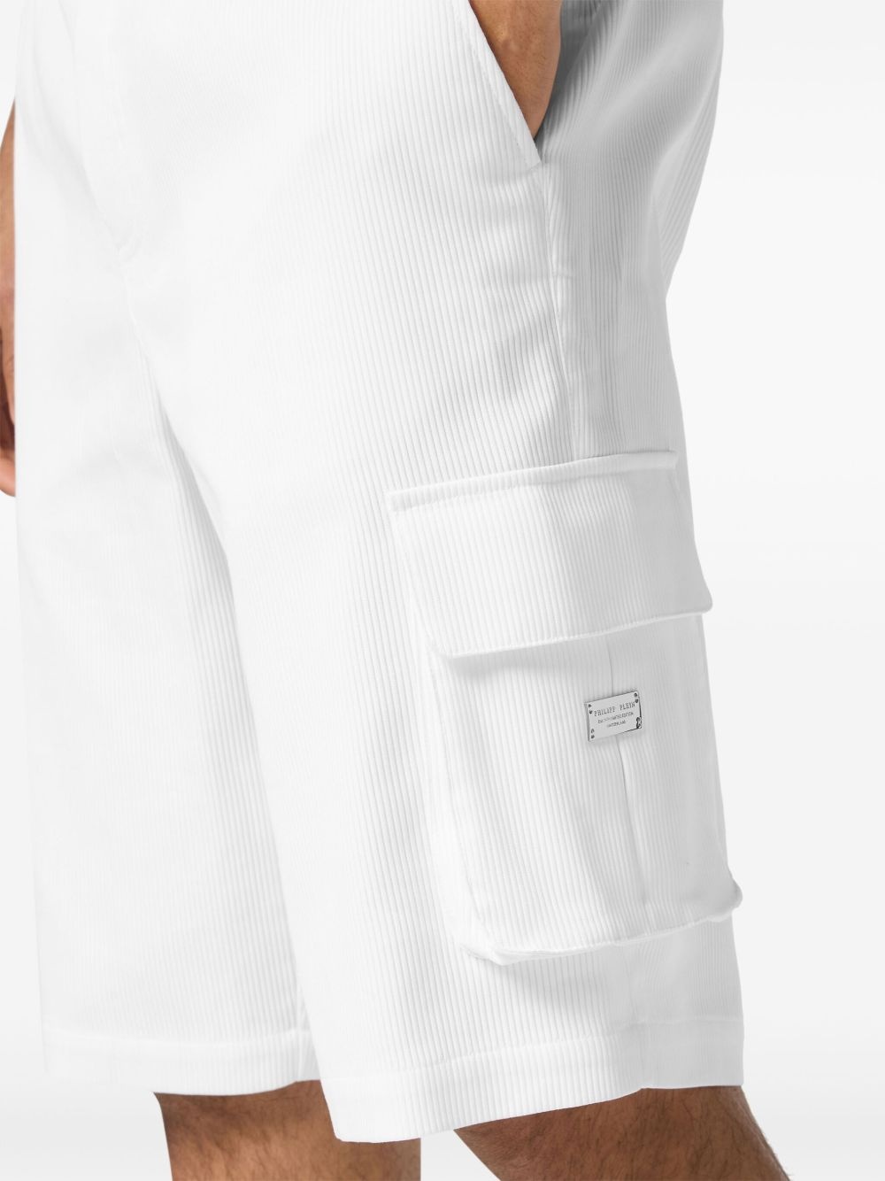 cotton cargo shorts - 5
