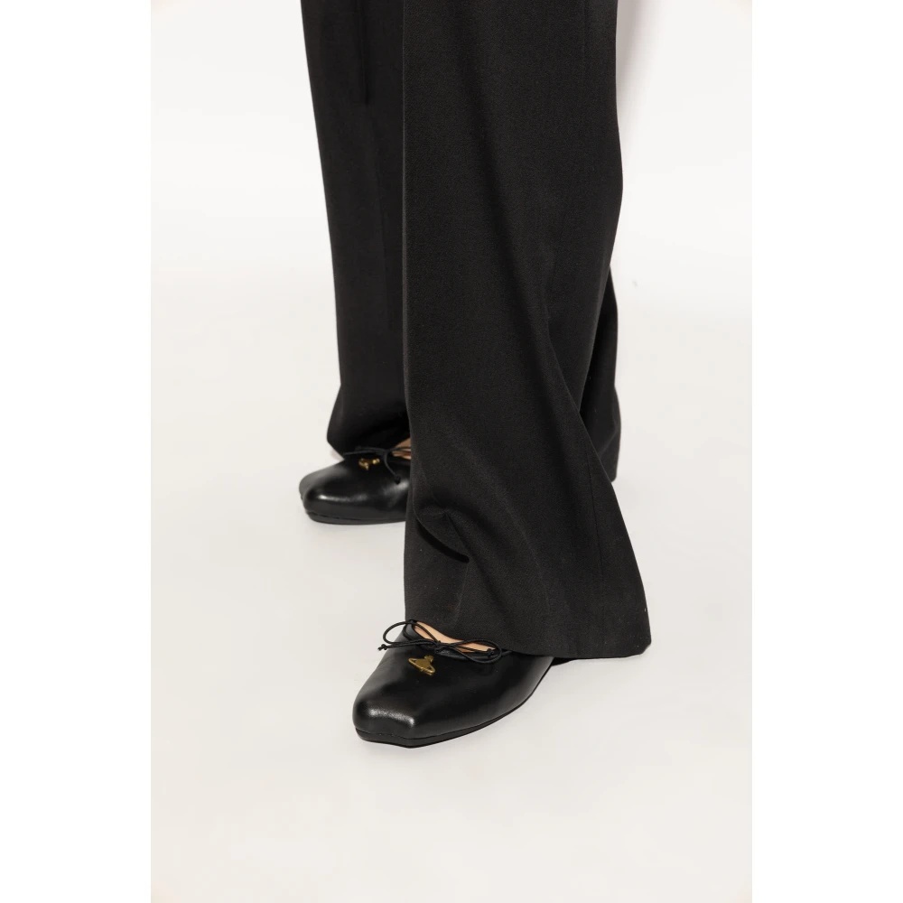 【Vivienne Westwood 】Brigitte ballet flat Brigitte Ballerina Shoe in BLACK | Vivienne Westwood®