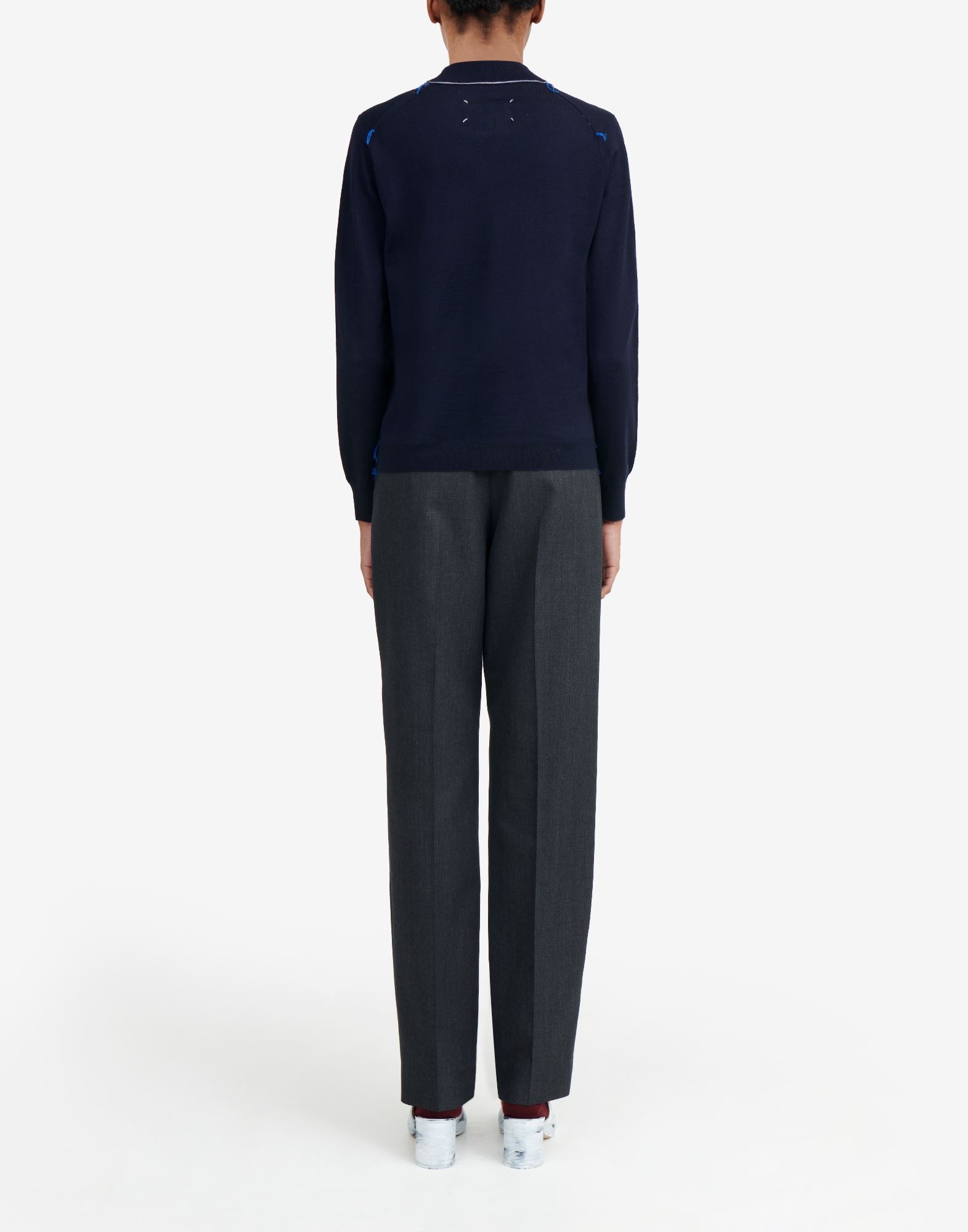 Crew-neck merino sweater - 4
