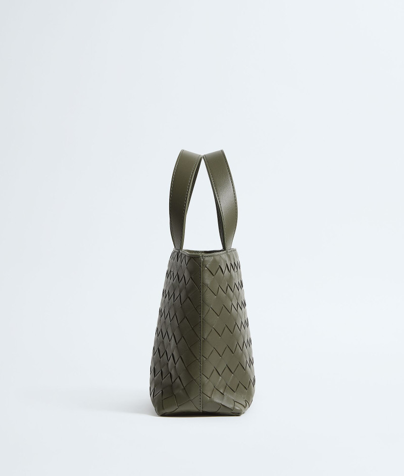 Mini Intrecciato Zipped Tote 3