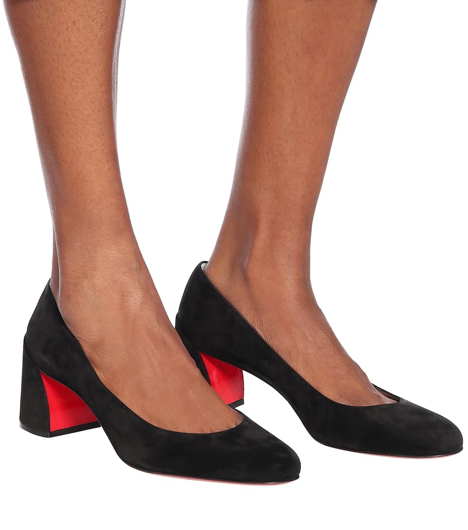 Christian Louboutin Miss Sab 55 suede pumps mytheresa REVERSIBLE - Main Image