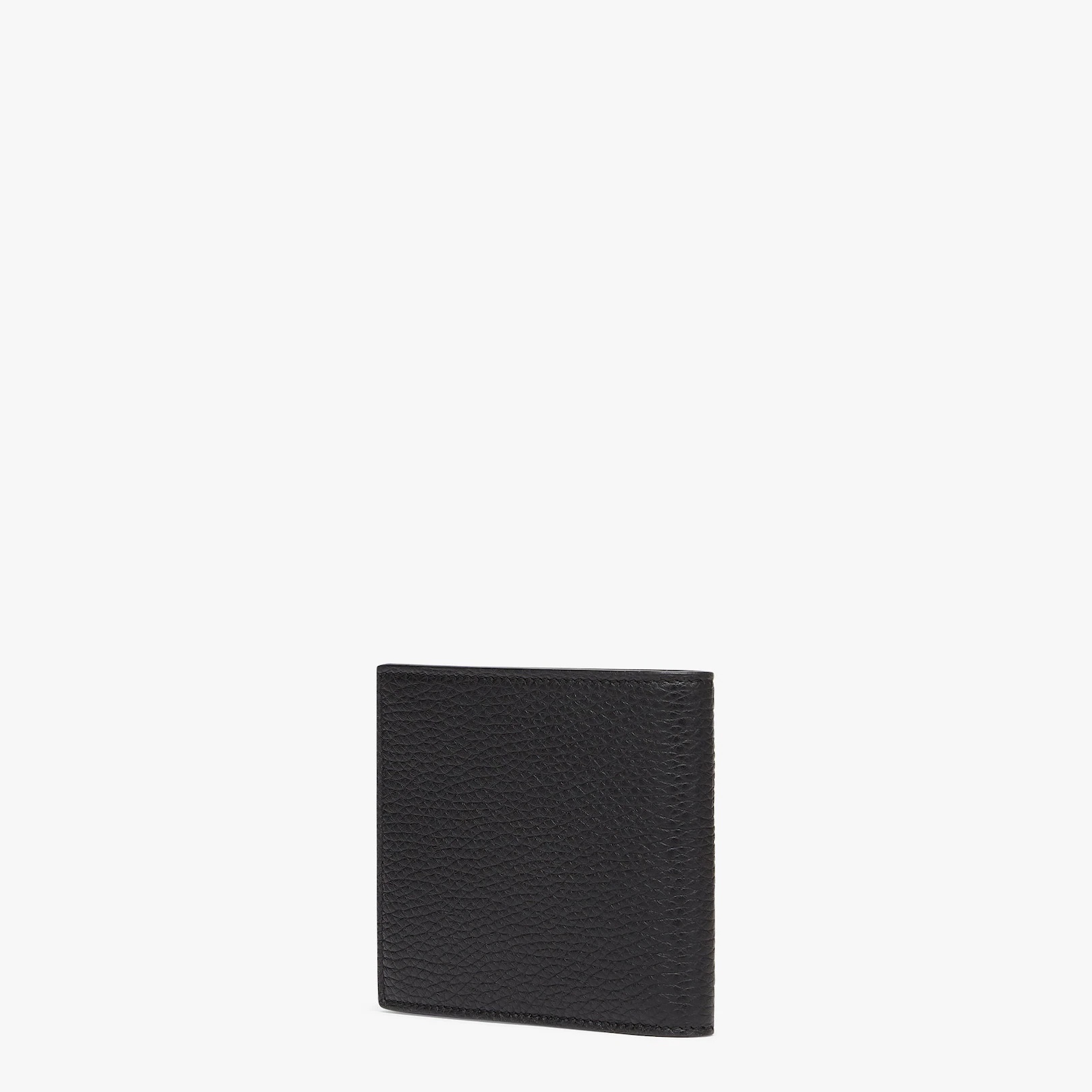 Black leather bi-fold wallet - 2