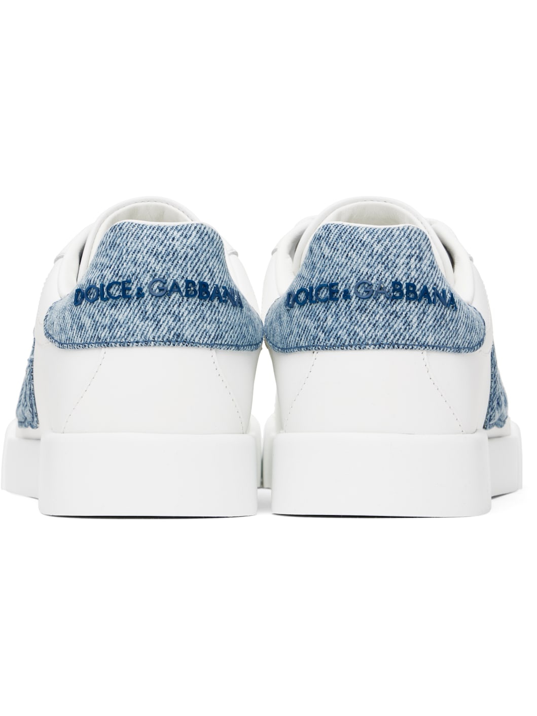 White Calfskin Portofino Light Sneakers - 2