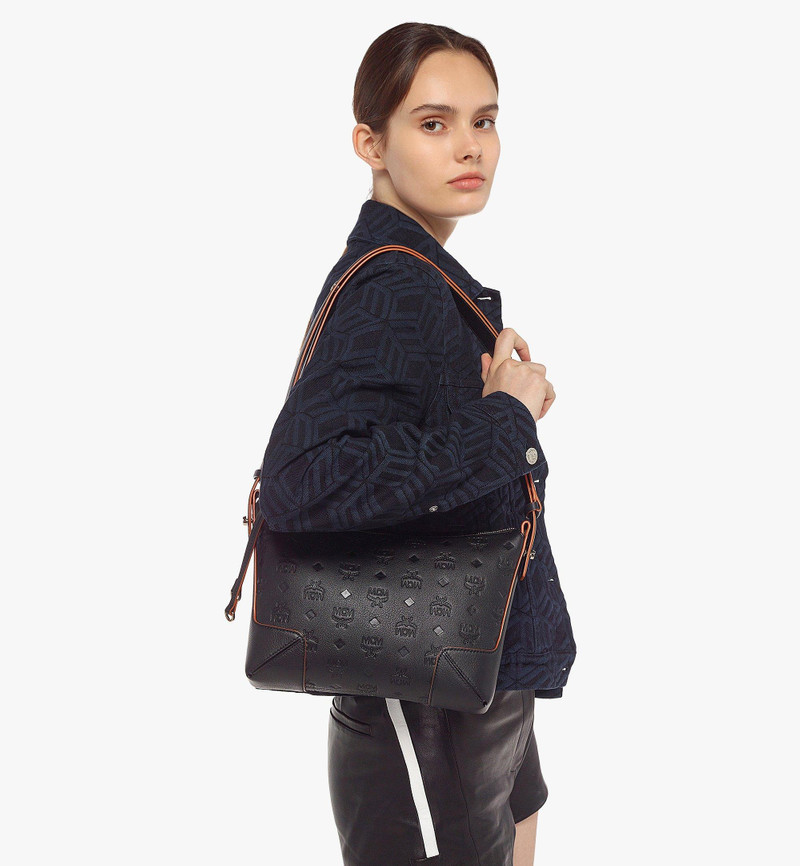 Aren Shoulder Bag in Monogram Leather 7