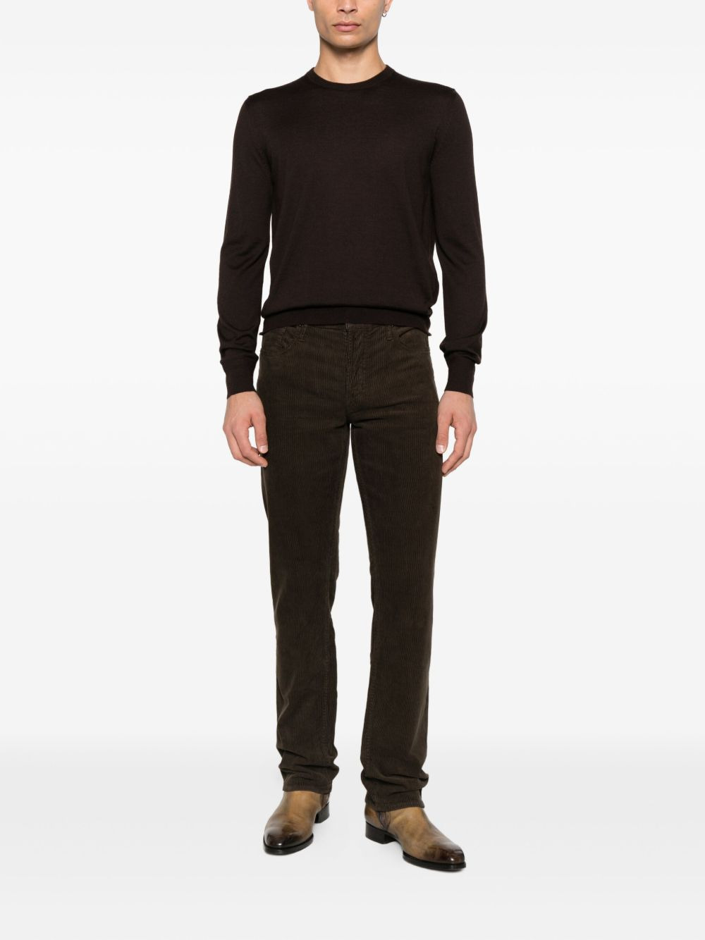 corduroy trousers - 2