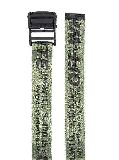 Off-White Industrial-strap fabric belt outlook