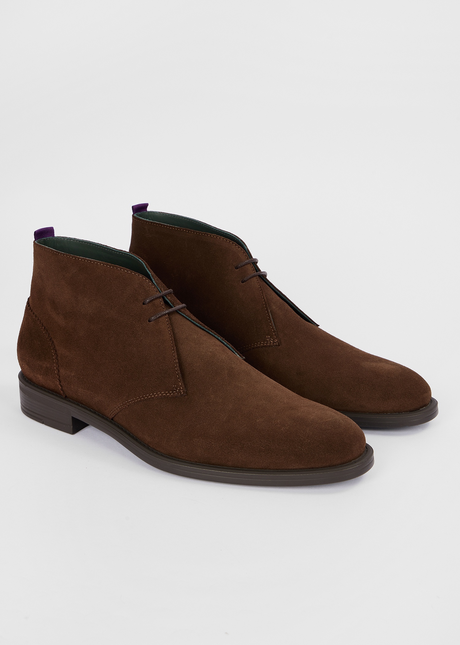 Chocolate Brown 'Drummond' Suede Boots - 3