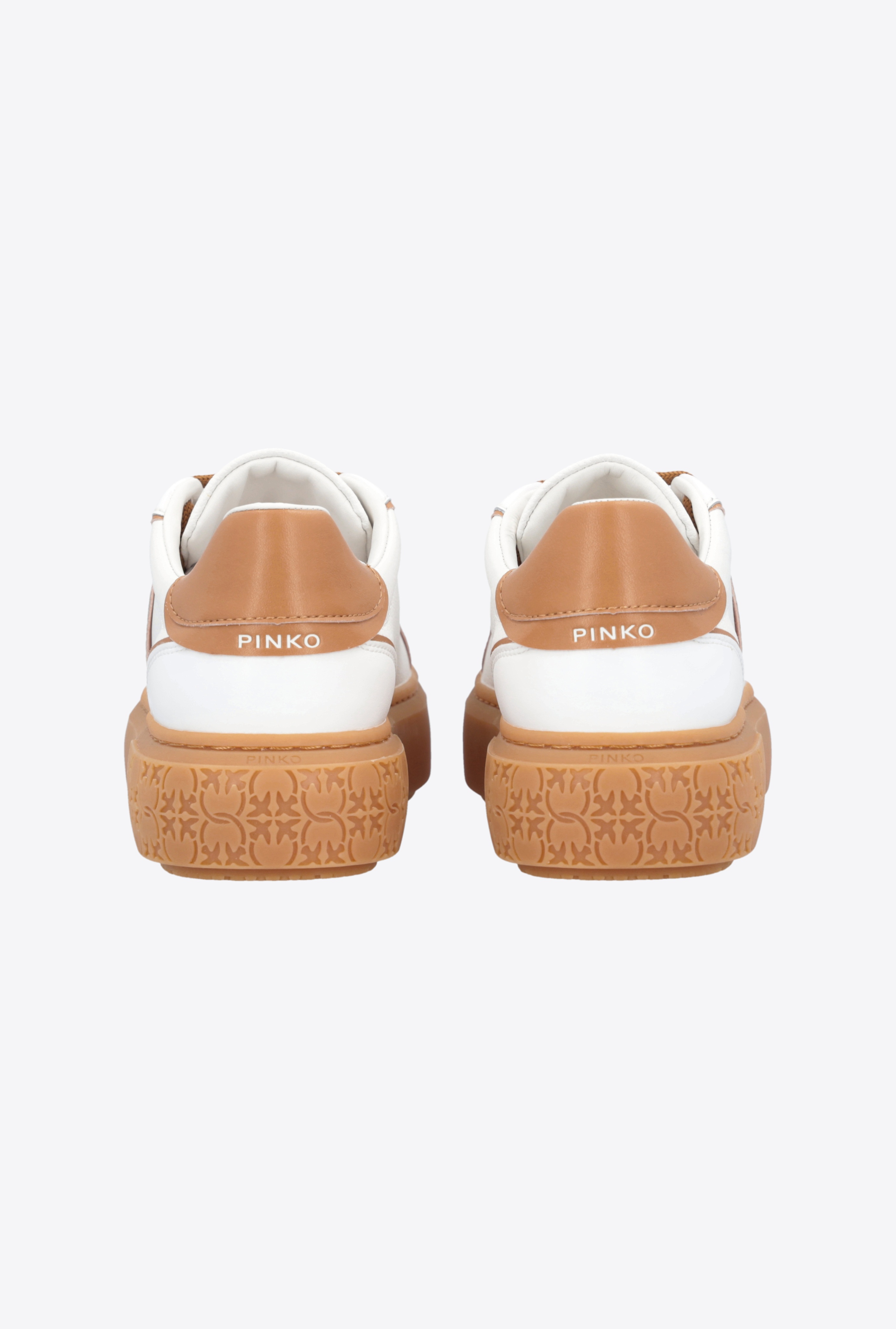 LEATHER SNEAKERS WITH CONTRASTING DETAILS - 7