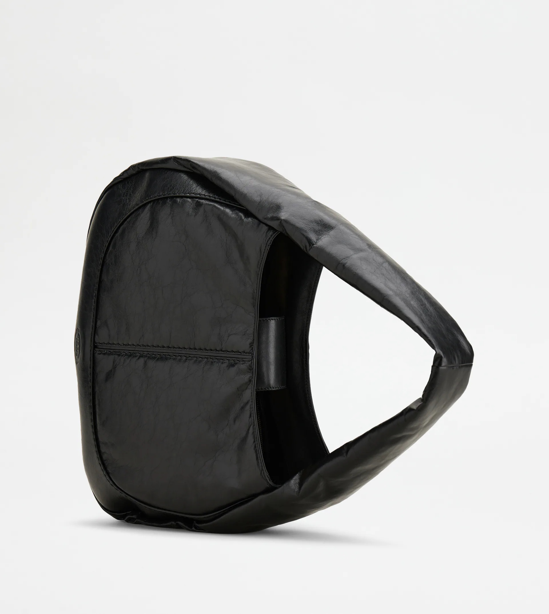 TOD'S SHIRT HOBO BAG MEDIUM - BLACK - 4