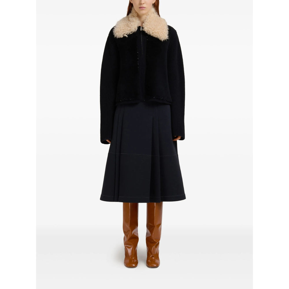 Marni Black Jackets - Fitted Jackets Women - 6