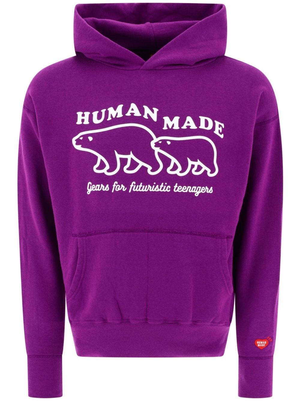 Tsuriami logo-print hoodie - 1